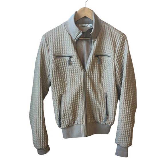 Risskio Full Zip High Neck Zip Pockets Jacket Womens Size XL - Picture 2 of 9